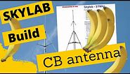 CB RADIO: SKYLAB Starduster Super Wide-band Antenna CB 27MHz (Home-Brew) on a DX Commander Pole