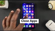 iPhone 13 Pro - How To Close Apps On iPhone