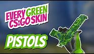 EVERY Green CS:GO Skin 2022 Showcase - Pistols