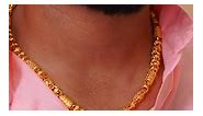 Lightweight Gold Chain - Weight - 24.990 Grams Purity- HUID 916 Hallmark Gold ❌ No Hidden Charges ❌ 🚚 Free All India Delivery (T&C) 📦 ❌ No Hidden Charges ❌ 🚚 Free All India Delivery (T&C) 📦 #goldjewellery #goldjewelry #916gold #hallmarkgold #goldchains #goldchain #goldbracelet #22caratgold | Manisha Jewellers Kalyan