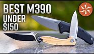 Best M390 Steel Folding Knives Under $150 in 2019 at KnifeCenter.com