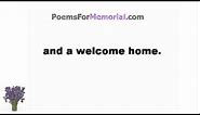 Famous Poems About Death - "When I Am Gone" Funeral Poem