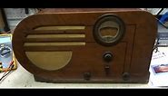 Repair of a 1937 Philco 37-610 Tube Radio