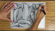 AMAZING Abstract Line Drawing!