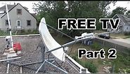 Free TV With An Old Satellite Internet Dish