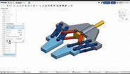 Onshape Project - Robot Gripper - Step 1 = Overview of Top Down Design