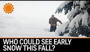 2023 Fall Forecast: EARLY SNOW in the US? | AccuWeather