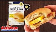 Grace Gourmet Bacon, Gouda & Egg Sandwich - Costco Product Review