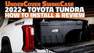 2022+ Toyota Tundra UnderCover SwingCase How To Install & Review Swingout Toolbox