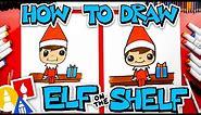 How To Draw Elf On The Shelf