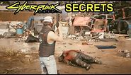CYBERPUNK 2077 SECRETS: DEXTER DESHAWN & HIS GUN in Free Roam (Secret Iconic Weapon Location)