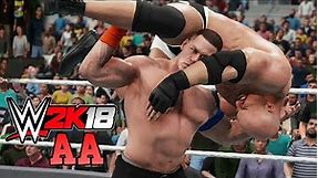 WWE 2K18 - JOHN CENA AA COMPILATION!