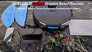 LuBlueLu LASER LIDAR Robot Vacuum with Mop & Advanced Mapping