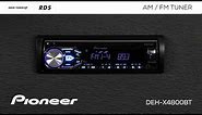 How To - DEH-X4800BT - AM FM Tuner