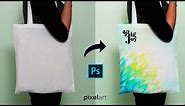How to Create A Cool Tote Bag Mockup || Photoshop Mockup Tutorial