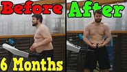Running Everyday For 6 Months (Weight Loss Time Lapse)