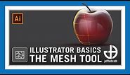 Mesh Tool Tutorial | How to Make a Realistic Looking Vector in Illustrator | Jeff Hobrath Art Studio