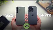 Samsung S23 vs iPhone 14 Pro: There is a winner!