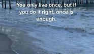 You only live once! YOLO! #yolo #quote #quoteoftheday #quotesaesthetic #quotes