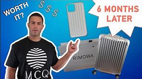 Rimowa Aluminum Groove Case for iPhone! || Worth It? -- UPDATE: 6 MONTHS LATER -- #RimowaiPhoneCase