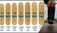 What size board? How to choose a skateboard