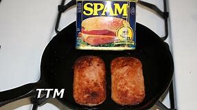 How to Make an Old School Fried Spam Lunch Meat Sandwich~Easy Cooking