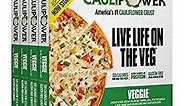 CAULIPOWER Veggie Stone-Fired Cauliflower Crust Pizza (4 Pack)