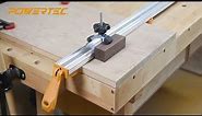 All-In-One Contractor Straight Edge Clamp Saw Guide - POWERTEC 71705 71706 71707 Woodworking Tools
