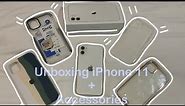 Unboxing iPhone 11 + accessories