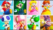 Super Mario Bros. Wonder - All Characters