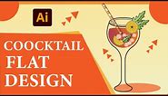 Drink vector illustrations | nasir graphics | adobe illustrator 2023 | nasir | graphics