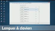 Configurer les claviers & langues | Windows