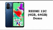 Redmi 12C 4GB 64GB Mobile Unboxing and Review
