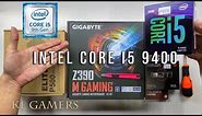 intel Core i5 9400 GIGABYTE Z390 M GAMING Cooler Master MASTERBOX MB511 Build