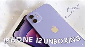 iphone 12 purple *aesthetic* | is the new iphone 12 worth it?