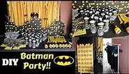 DIY | Batman Party