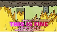 Animated "This is Fine" - ZOOM Background
