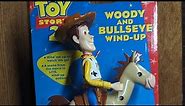 Woody And Bullseye Wind Up Toy IN BOX ! Toy Story 2 review.