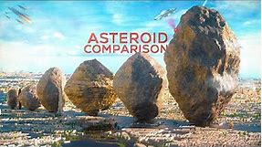 ASTEROIDS Size Comparison (3D)