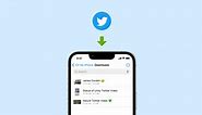 7 ways to download Twitter videos on your iPhone