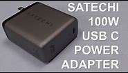 Satechi 100W USB C Power Adapter Review and Test
