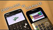 Casio fx-CG50 vs TI-84 Plus CE Review and Comparison