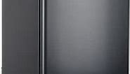 Smad 2.1 Cu.Ft. Propane Refrigerator, 12v RV Refrigerator for Trucks, 3 Way Fridge with Reversible Door, No Noise, AC/DC/LPG,55 Qt, Black