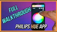 Philips Hue App Full Tutorial and Walk Through