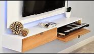 How To Make A Wall Mounted Entertainment Center