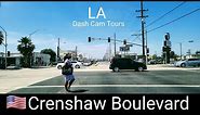 June 15, 2020. [4K] Driving on Crenshaw Boulevard. Dash Cam Tours