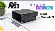 ASUS PN53 First Look! A Fast Ryzen 6800H Mini PC That Can Really Game! Hands On
