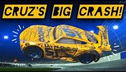 Disney Pixar Cars 3 | Cruz Ramirez's Big Crash