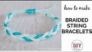 How to Make Braided Bracelets with Wax Cord