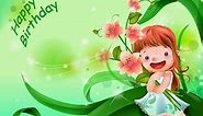 Lovely Birthday Wishes For Baby Girl - Birthday Quotes, Messages, SMS, Greeting and Saying